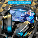 HiFi Wireless Kopfhörer Bluetooth faltbares Headset unterstützt TF-Karte/UKW-Radio-Stereo-Headset mit Mikrofon Deep Bass