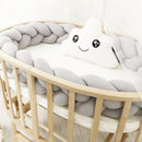 1M/2M/3M/4M Baby-Knoten-Stoßfänger im Bett Neugeborenen-Kissen-Kissen-Kissen-Stoßfänger Krippen-Stoßfänger Tour de Lit Bebe Tresse