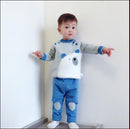 Frühlings- und Herbstpullover, Strickjacke für Neugeborene, Babystrick 7