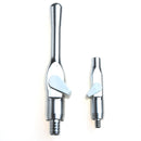 2pcs/1set Aluminum Dental Saliva Ejector Suctionct Tube Tools for Universal Valves Tips