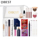 QIBEST Professionelles Make-up-Set All-in-One-Kosmetik-Set Lippenstift Lidschatten Mascara Concealer Augenbraue Frauen Make-up-Set Geschenk