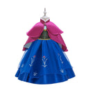 Frozen 2 Fantastische Anna Prinzessin Kleider Mädchen Halloween Kostüm Langes Kleid Kinder Karneval Hochzeitskleid Kinder Cosplay Kleidung
