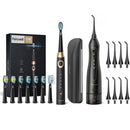 Irrigador Oral portátil Fairywill de 300ml, irrigador de chorro de agua Dental recargable por USB, limpiador de dientes Dental, 3 modos