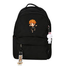 Anime Haikyuu Karasuno VBC Frauen Rucksack Kawaii Rosa Schultaschen Nylon Bookbag Cartoon Reiserucksack Kleine Schule Rugzak