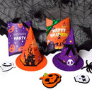 StoBag 20 stücke Neue Hut Form Süßigkeiten Verpackung Papier Box Orange/Blau Halloween Dekoration Event &amp; Party Favor Kinder Für Zuhause