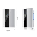 Home 2.2L Luftentfeuchter Fernbedienung Großes LCD-Display Lufttrockner Luftreiniger mit Vollabschaltung