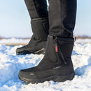 Herren Schneestiefel Neue Winterschuhe Für Herren Schneestiefel Wasserdichte rutschfeste Freizeitschuhe Dickes Fell Winterstiefel Damen Komfortschuhe
