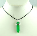 Natural stone Quartz crystal Turquoises tiger eye Opal aventurine endulum Pendant for diy lJewelry making necklace Accessories