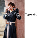 Japanische Drachen Stickerei Frauen Kimono Kleid Männer Samurai Kostüm Cosplay Strickjacke Yukata Traditionelle Cosplay Party Halloween