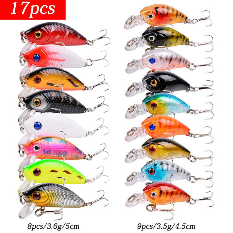 Almighty Mixed Fishing Lure Kits Wobbler Crankbait Swimbait Minnow Hard Baits Spiners Carp Bait Set Fishing Tackle