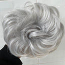 Tinashe Beauty Gummiband mit unordentlichem Haarknoten Scrunchy Chignon mit Gummiband Messi Haarteile Donut für Frauen Kinder