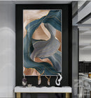 Gold Kunst Poster Nordic Leinwand Malerei Moderne Abstrakte Luxus Band Poster Druckt Wandbilder für Wohnzimmer Schlafzimmer Dekor