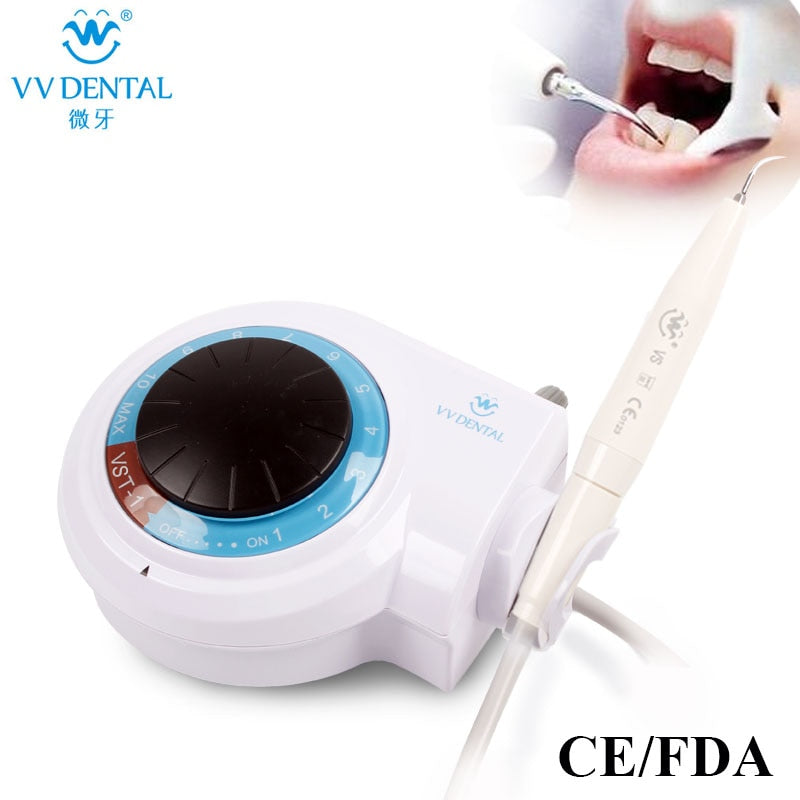 Electric Ultrasonic Dental Instruments Kits Sonic Scaler Dental Handpiece With 5 Tips Oral Hygiene Instruments Kit Dental Tools