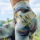 Neue Ankunft Frauen Leggings Training zum Laufen mit hoher Taille Sport Legging Digitaldruck Hose Stretch Fitness Hose Plus Größe