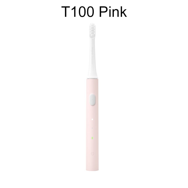 Original XIAOMI Mijia T100 Electric Toothbrush Waterproof USB Rechargeable Toothbrush Ultrasonic Smart Electric Tooth Brush