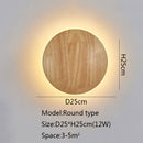 Lámpara de pared Led moderna de 12W para sala de estar, dormitorio, comedor, cocina, pasillo, luz para decoración del hogar, candelabro de pared, 110V, 220V