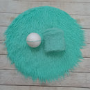 D &amp; J atrezos para fotografía de recién nacidos mantas De piel De bebé suave mantas De fondo De piel sintética lindos niños pequeños fotografía De bebé fotografía