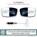 MERRYS DESIGN Klassisches rundes Brillengestell für Herren Damen Mode Kurzsichtigkeit Brillengestelle optische Brillen S2547