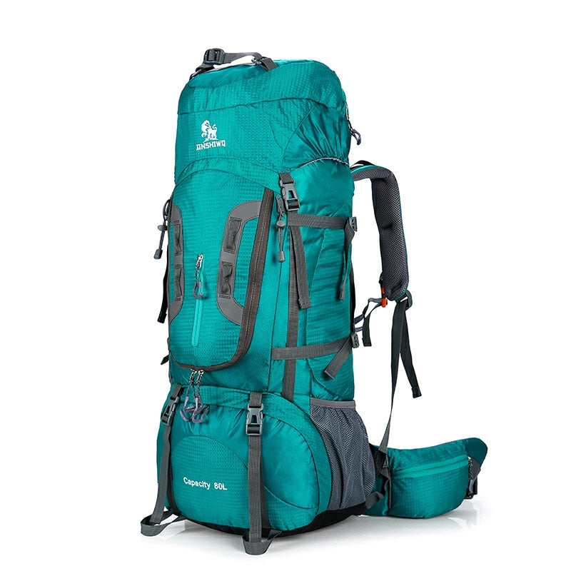 80L Touristenrucksack Camping Wandern Militärrucksack Skibergsteigen Ausrüstung Brotbeutel Sporttasche Molle Überlebensrucksack