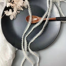 1CM de ancho blanco DIY cosido a mano perla brillo cuentas trenza encaje cinta boda vestido faldas Collar escote DIY costura apliques