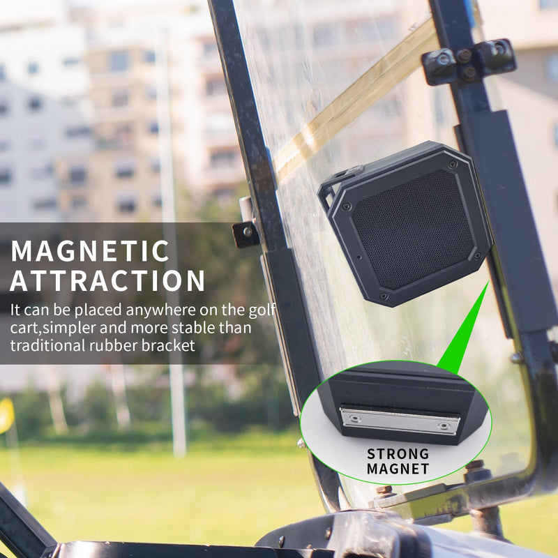 Portable New Golf Cart Speaker Lossless Sound Quality Bass Speaker Magnetic Mp3 Player with Large Volume