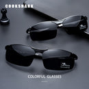 Cook Shark 2020 nuevas gafas de sol de aluminio y magnesio para hombre, gafas de sol polarizadas HD para conducir, gafas para conducir, marea