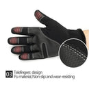 Moto Touchscreen Motorrad Racing Reithandschuhe Winter Motorradhandschuhe Winter Thermofleece gefüttert wasserdicht beheizt Guantes