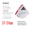 Magnetische Fensterputzbürste Glasreiniger Magnete Bürstenwerkzeug Doppelseitige magnetische Glasbürste zum Waschen der Haushaltsreinigung