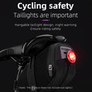 ROCKBROS Fahrradsatteltasche 3D-Schale Regendicht Reflektierend Stoßfest Fahrradschlauch Hinten Sattelstütze Tasche Fahrradzubehör