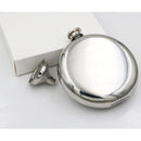 Alcool Alcohol Bottle Set Round Wine Pot Wisky Flagon 5oz Stainless Portable Liquor Hip Flask with Funnel 2 Cups Groomsmen Gift