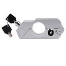 Motorrad-Lenkerschloss Lenkerbremsgriff Solides Schloss imitiert Stahlschloss Zugstange ATV Dirt Street Bikes Anti-Diebstahl