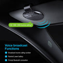 JaJaBor Bluetooth Car Kit Freisprecheinrichtung Bluetooth 5.0 Freisprecheinrichtung Drahtloser MP3-Musikplayer mit Mikrofon Automatisches Einschalten / Verbinden