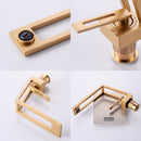 ELLEN Hot Cold Waschbecken Wasserhahn Schwarz Deck Montiert Wassermischer Wasserhähne Badezimmer Kran Wasserhahn Torneira ELF1409