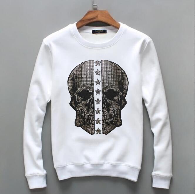 Sweatshirt Männer Diamant Design Hoodie Hip Hop Crewneck Sweatshirts Winter Herbst Design Markenkleidung