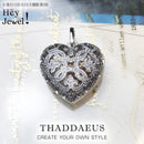 Colgante amor corazón medallón moda Glam 925 joyería de plata esterlina estilo europeo accesorios alma regalo para mujer