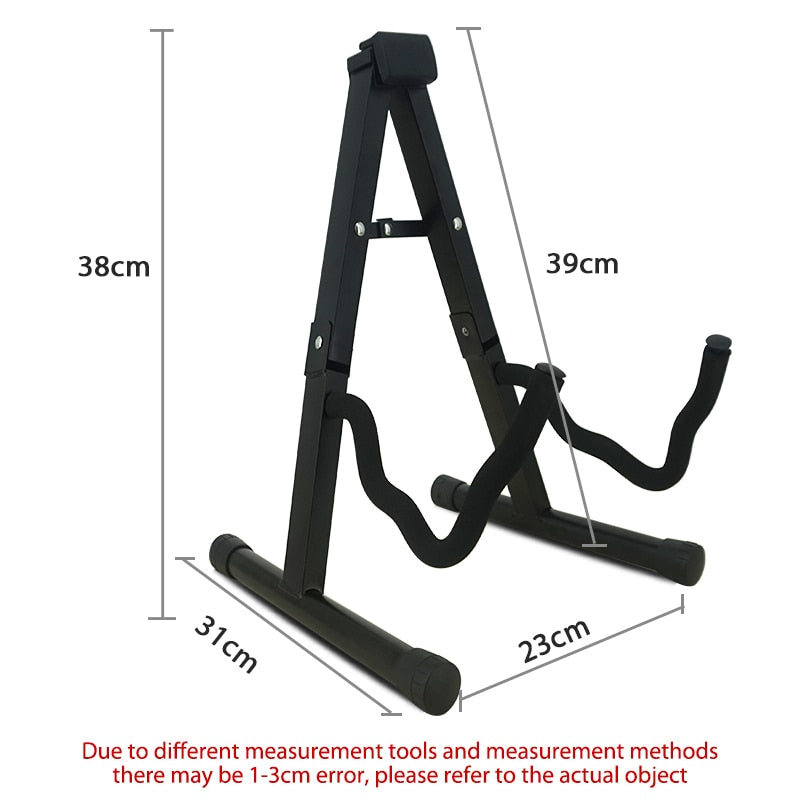 Universal Foldable Portable Guitar Stand Folding Lightweight Tripod Stringed Instrument Musical Rack Holder  Guitar Accessories