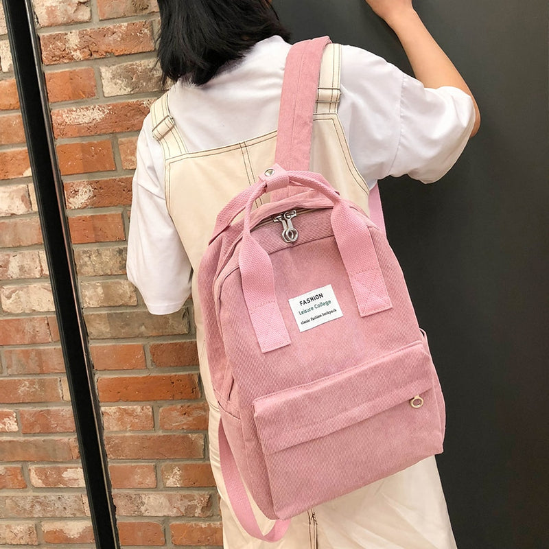 New Trend Female Backpack Fashion Women Backpack College School School Bag Harajuku Travel Shoulder Bags For Teenage Girls 2022