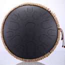 NEU Steel Tongue Drum 13 Zoll 15 Ton Drum Handheld Tank Drum Percussion Instrument Yoga Meditation Anfänger Musikliebhaber Geschenk