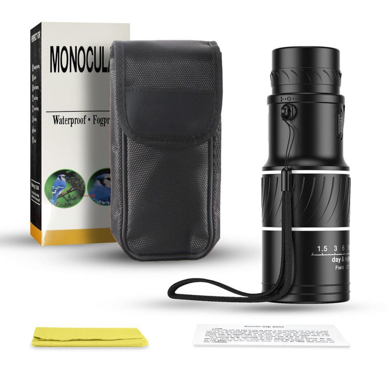 Telescopio Monocular APEXEL profesional 16x52 BAK4 prisma enfoque Zoom lente óptica noche y visión diurna al aire libre Camping turismo