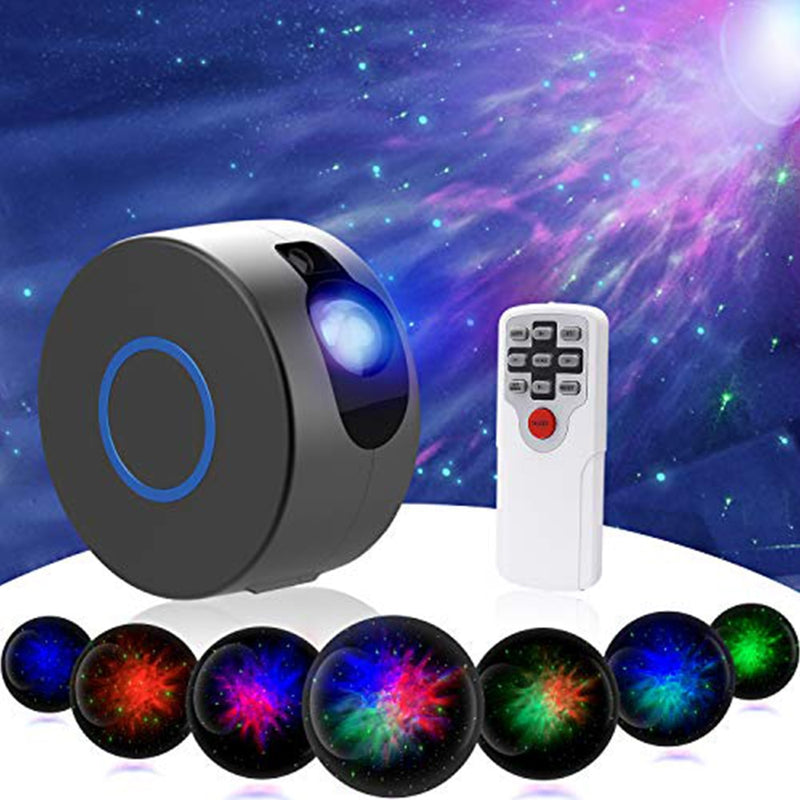 Laser Galaxy Starry Sky Projector  Blueteeth USB Voice Control Music Player LED Night Light Romantic Bedroom Projection Light