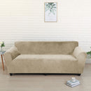 Samt-Sofabezug Elastisches Sofa Funda Sofabezug für Wohnzimmer Ecksofa L-förmiger Sofabezug Housse Canape Dangle