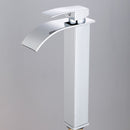 BECOLA Badezimmer-Hahn-Bassin-Hahn-Schwarz-antike europäische Art-Messinghahn-Wasserfall-Hahn-freies Verschiffen LT-503J