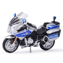 Maisto 1:18 BMW R1200 RT UK Police Die Cast Vehicles Collectible Motorcycle Model Toys