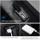 Fenruien Wasserdichter 15,6-Zoll-Laptop-Rucksack für Männer, USB-Aufladung, Schultasche, Anti-Diebstahl-Rucksack, männlich, Reiserucksäcke 2020 Neu