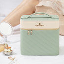 New Makeup Bag Fashion Toiletry Cosmetic  Storage Box Portable travel Make Up Suitcase