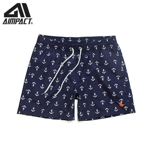 Tropischer Sommerurlaub Strand Schwimmen Kurze Badehose Schnelltrocknend Herren Schwimmen Strand Surf Shorts Lässige Mode Männliche Hybird Shorts