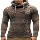 Gestrickte Herren Pullover Bluse Langarm Kapuzenpullover Pullover Herren 2022 Herbst Winter Plus Size Strickwaren Pull Homme 3XL