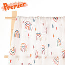 Kangobaby #My Soft Life # Manta envolvente de muselina con estampado digital de primera calidad Caja de regalo de alta calidad para bebé recién nacido