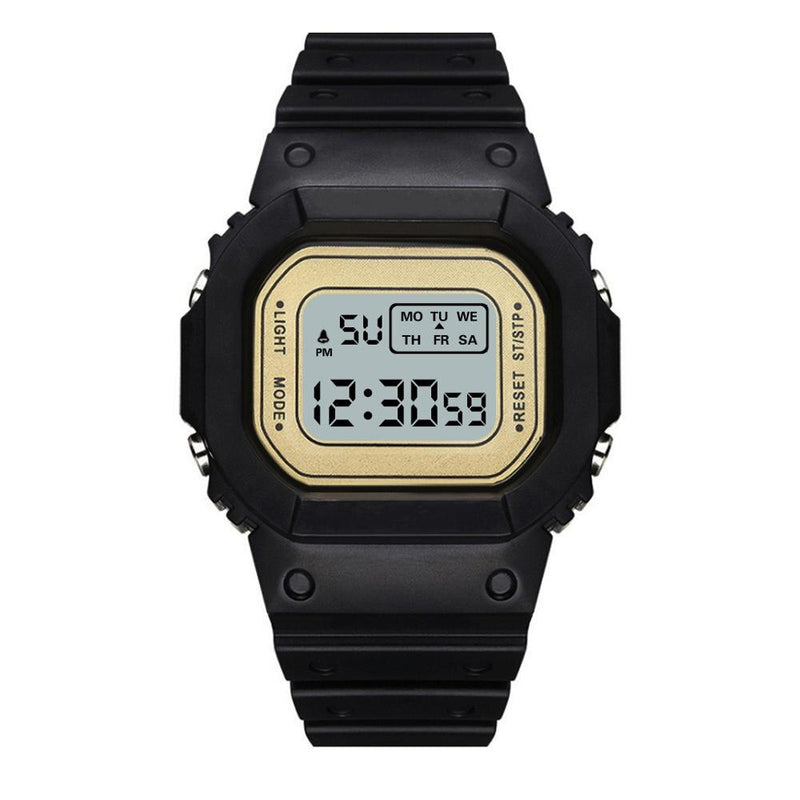 Luxury Women's Watches Fashion Sport Clock Stop Watch Waterproof LED Digital Electronic Watch for Women Female 2022 Reloj Mujer