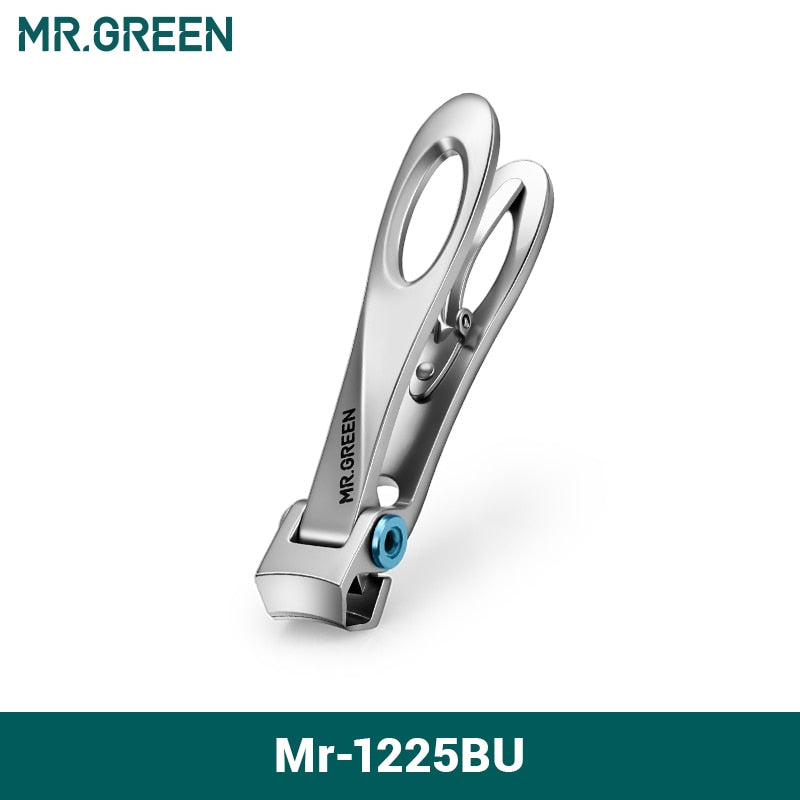 MR.GREEN Nagelknipser Edelstahl Maniküre Fingernagelschneider mit breiter Backenöffnung Dicke harte eingewachsene Zehennagelschere Werkzeuge